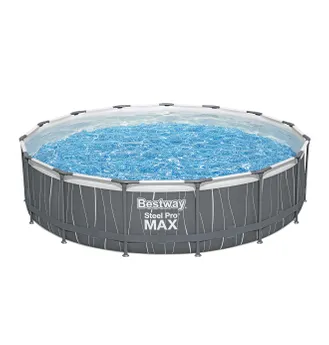 PISCINE BESTWAY  STEEL PRO MAX RONDE 4,57 x 1,07